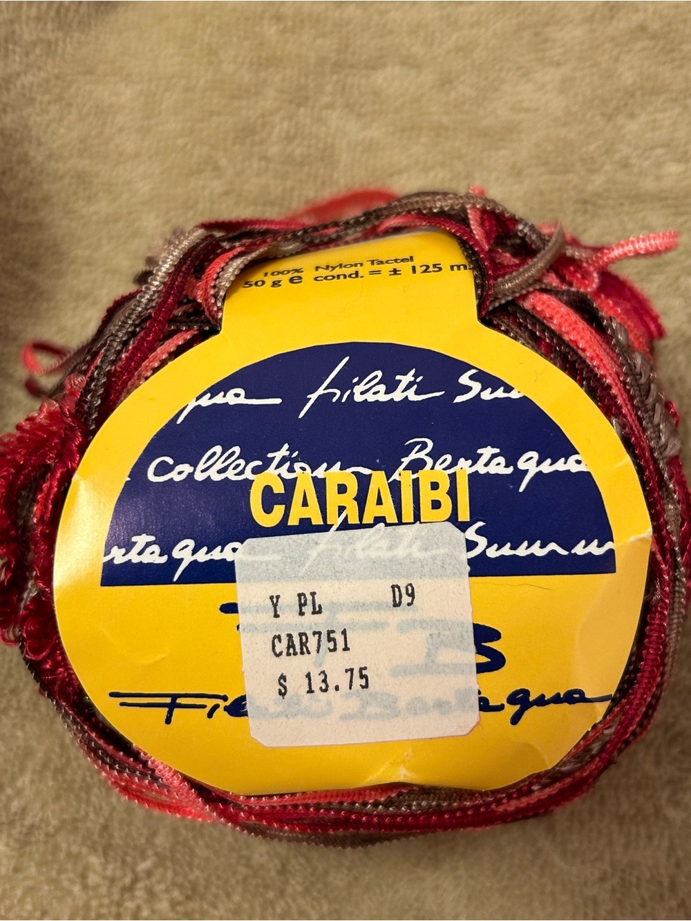 FB Caraibi novelty ribbon yarn